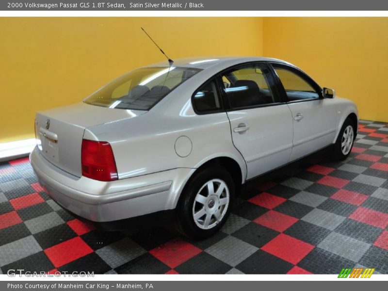 Satin Silver Metallic / Black 2000 Volkswagen Passat GLS 1.8T Sedan