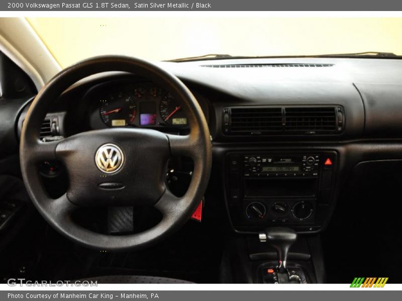 Satin Silver Metallic / Black 2000 Volkswagen Passat GLS 1.8T Sedan