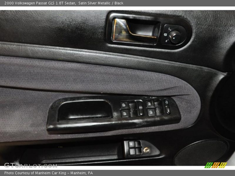 Satin Silver Metallic / Black 2000 Volkswagen Passat GLS 1.8T Sedan
