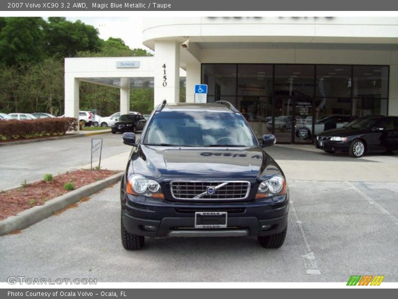 Magic Blue Metallic / Taupe 2007 Volvo XC90 3.2 AWD