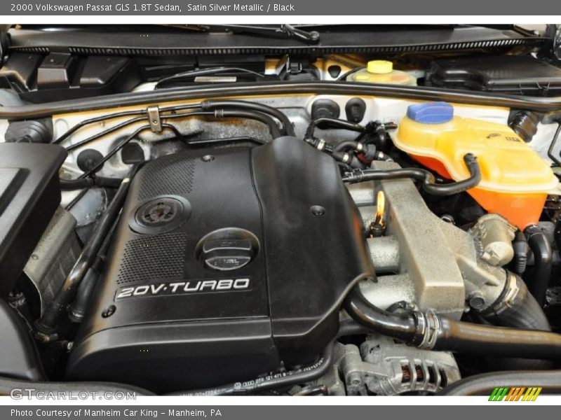 Satin Silver Metallic / Black 2000 Volkswagen Passat GLS 1.8T Sedan