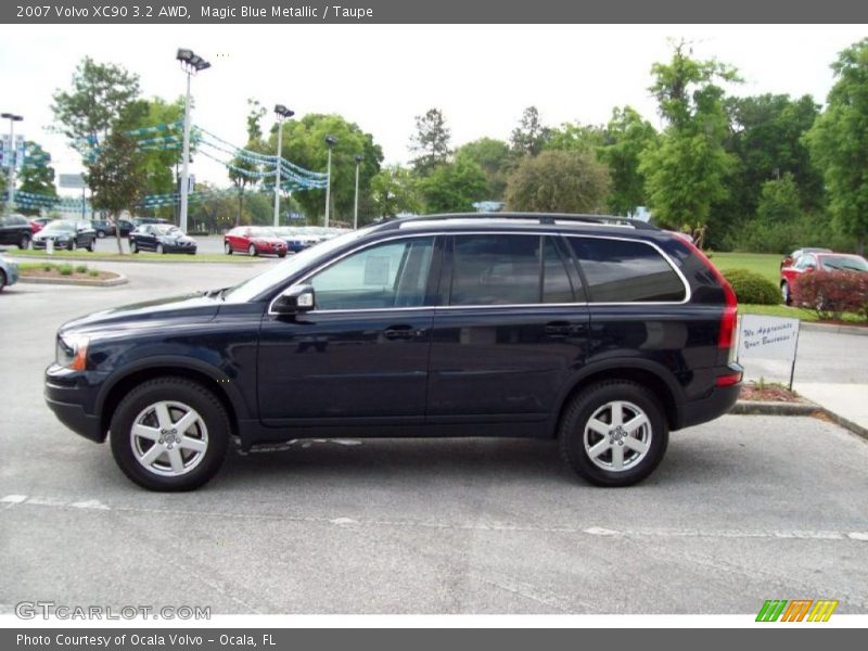 Magic Blue Metallic / Taupe 2007 Volvo XC90 3.2 AWD