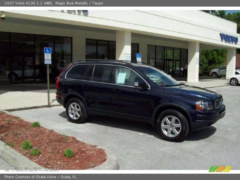Magic Blue Metallic / Taupe 2007 Volvo XC90 3.2 AWD