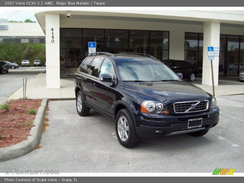 Magic Blue Metallic / Taupe 2007 Volvo XC90 3.2 AWD