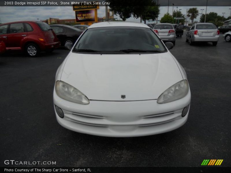 Stone White / Dark Slate Gray 2003 Dodge Intrepid SSP Police