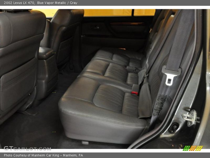 Blue Vapor Metallic / Gray 2002 Lexus LX 470