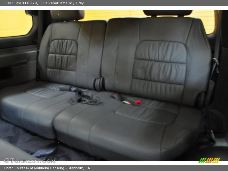 Blue Vapor Metallic / Gray 2002 Lexus LX 470