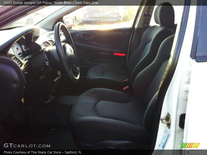 Stone White / Dark Slate Gray 2003 Dodge Intrepid SSP Police