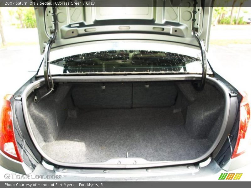 Cypress Green / Gray 2007 Saturn ION 2 Sedan