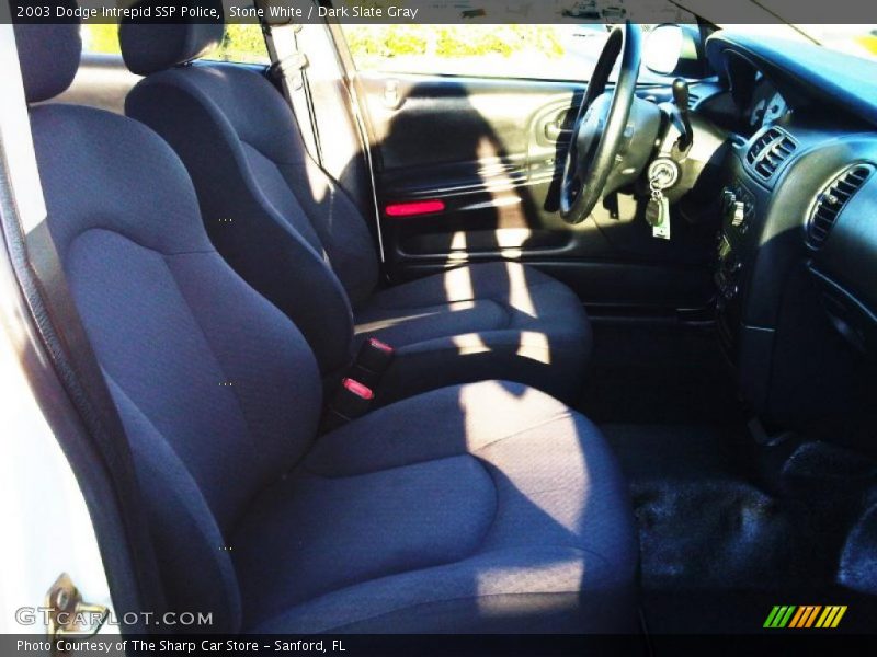Stone White / Dark Slate Gray 2003 Dodge Intrepid SSP Police