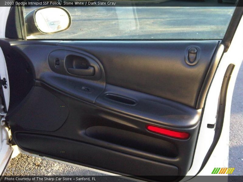Stone White / Dark Slate Gray 2003 Dodge Intrepid SSP Police