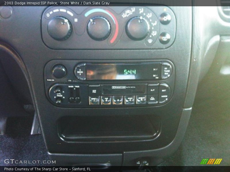 Stone White / Dark Slate Gray 2003 Dodge Intrepid SSP Police