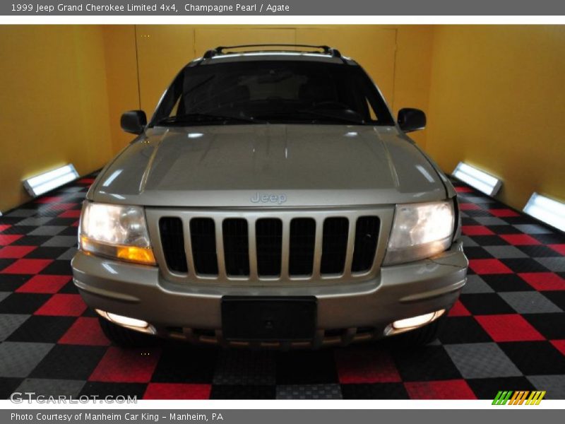 Champagne Pearl / Agate 1999 Jeep Grand Cherokee Limited 4x4