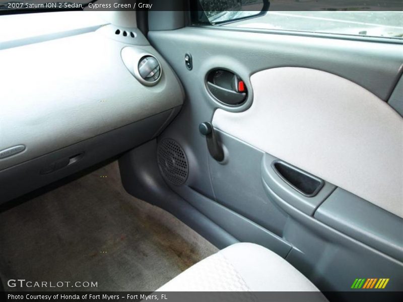 Cypress Green / Gray 2007 Saturn ION 2 Sedan