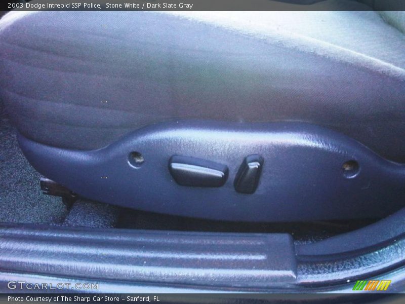 Stone White / Dark Slate Gray 2003 Dodge Intrepid SSP Police
