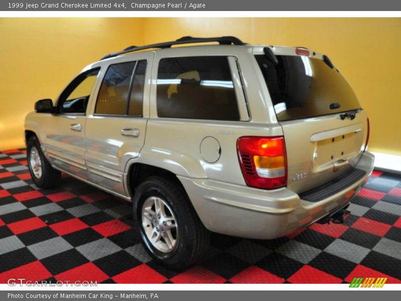 Champagne Pearl / Agate 1999 Jeep Grand Cherokee Limited 4x4