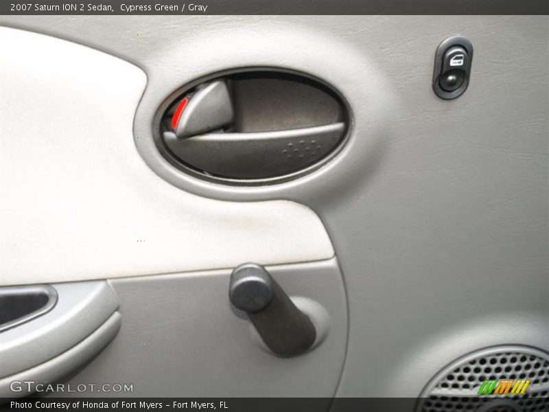 Cypress Green / Gray 2007 Saturn ION 2 Sedan