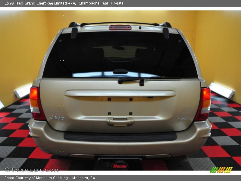 Champagne Pearl / Agate 1999 Jeep Grand Cherokee Limited 4x4