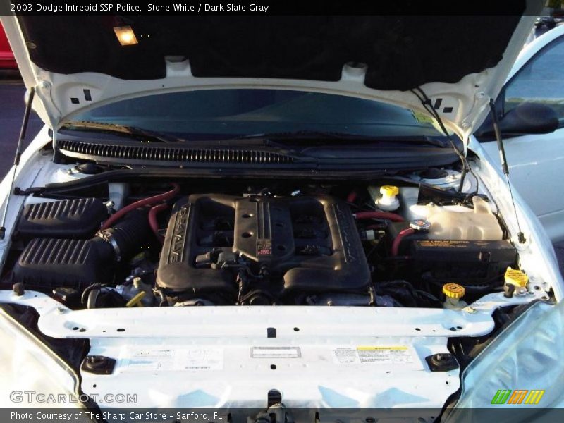 Stone White / Dark Slate Gray 2003 Dodge Intrepid SSP Police
