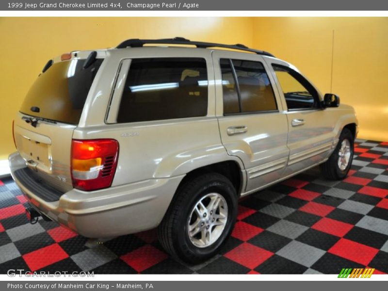 Champagne Pearl / Agate 1999 Jeep Grand Cherokee Limited 4x4