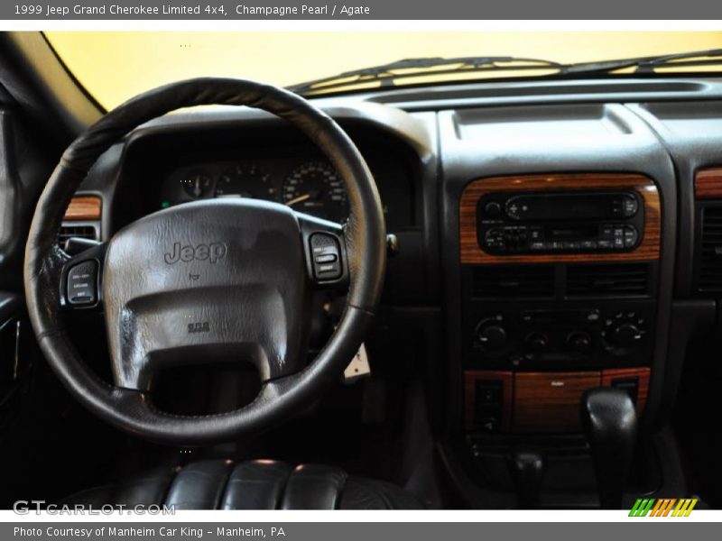 Champagne Pearl / Agate 1999 Jeep Grand Cherokee Limited 4x4
