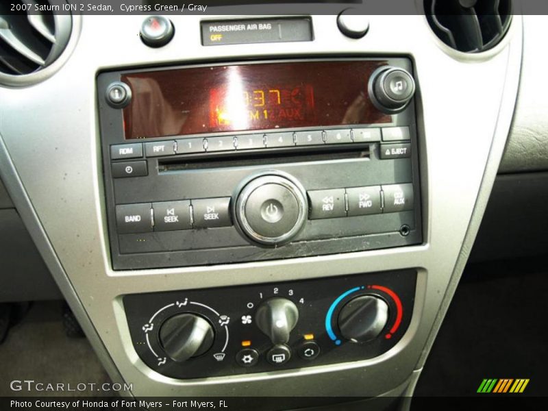 Cypress Green / Gray 2007 Saturn ION 2 Sedan