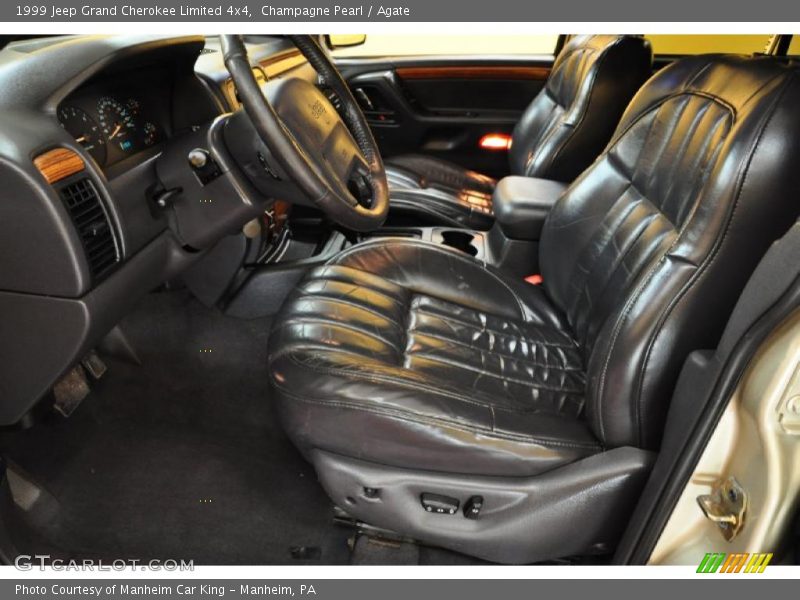 Champagne Pearl / Agate 1999 Jeep Grand Cherokee Limited 4x4