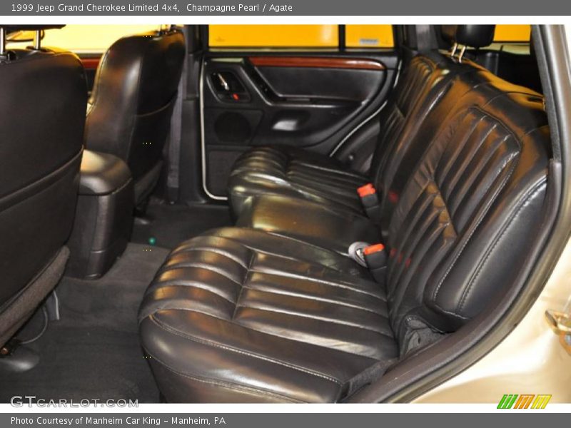 Champagne Pearl / Agate 1999 Jeep Grand Cherokee Limited 4x4