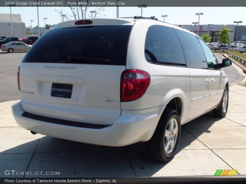 Stone White / Medium Slate Gray 2006 Dodge Grand Caravan SXT