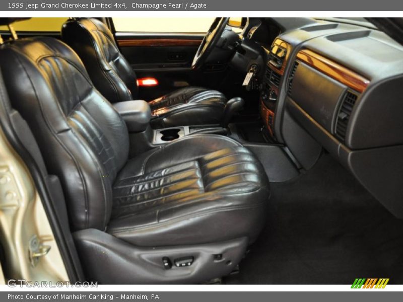 Champagne Pearl / Agate 1999 Jeep Grand Cherokee Limited 4x4