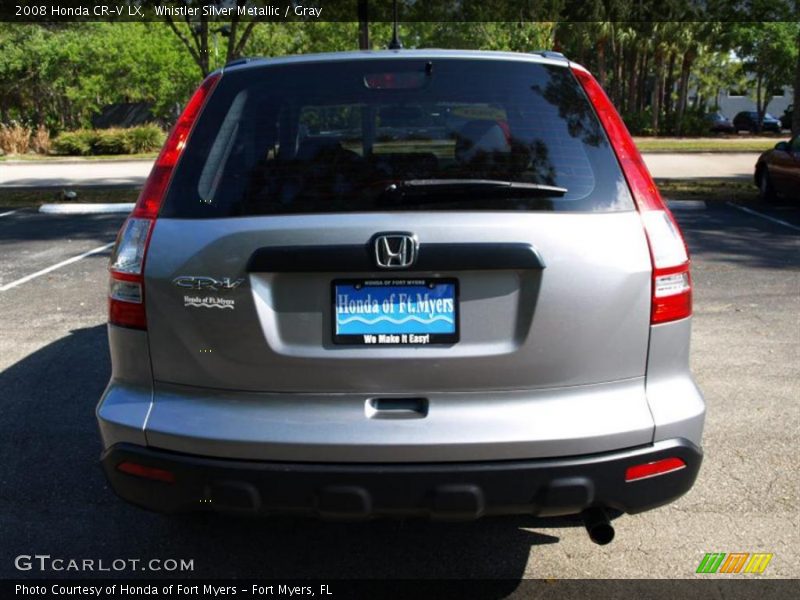 Whistler Silver Metallic / Gray 2008 Honda CR-V LX