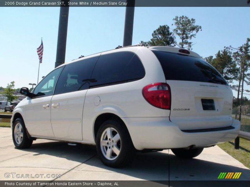 Stone White / Medium Slate Gray 2006 Dodge Grand Caravan SXT