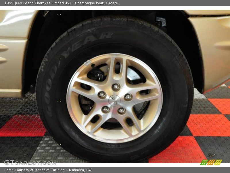 Champagne Pearl / Agate 1999 Jeep Grand Cherokee Limited 4x4