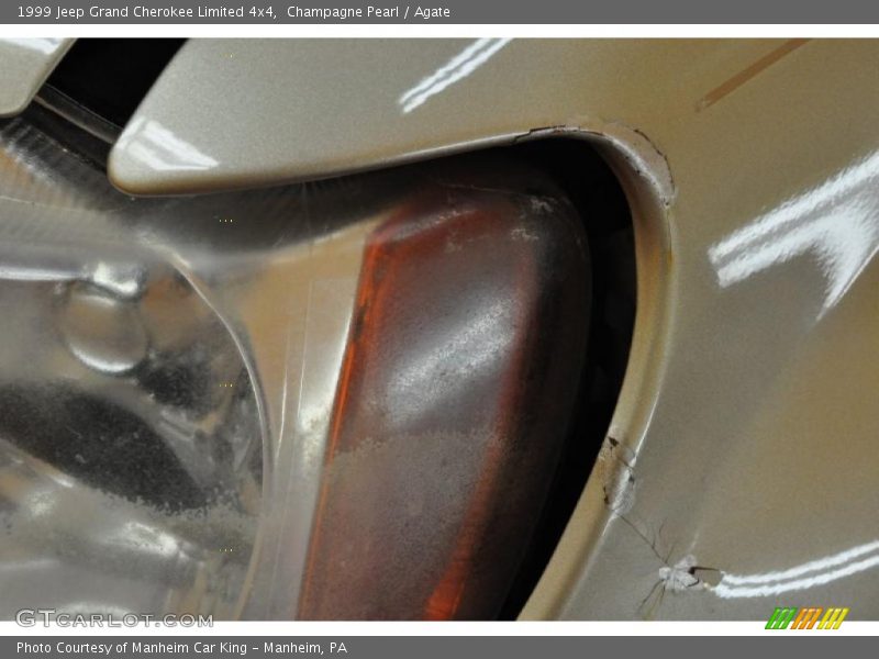 Champagne Pearl / Agate 1999 Jeep Grand Cherokee Limited 4x4