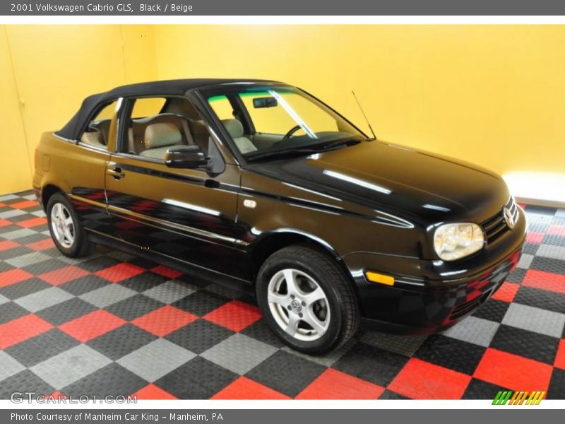 Black / Beige 2001 Volkswagen Cabrio GLS