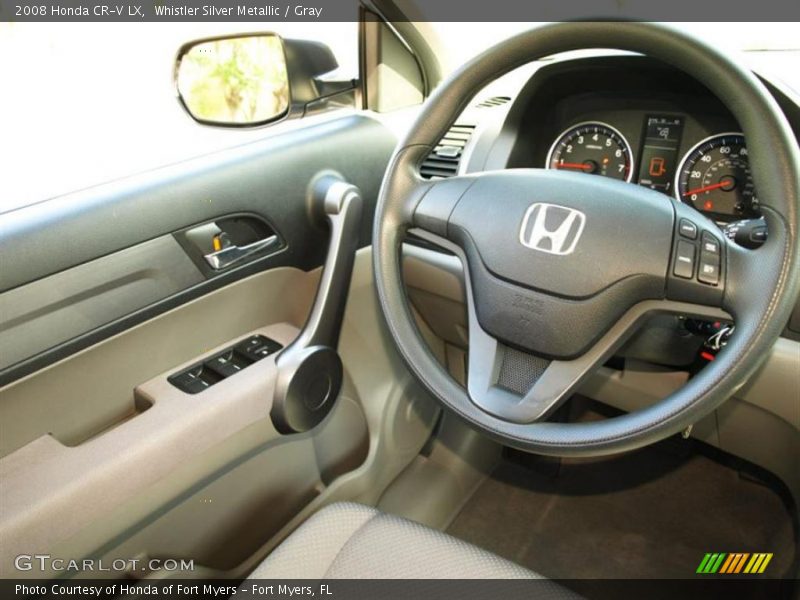 Whistler Silver Metallic / Gray 2008 Honda CR-V LX