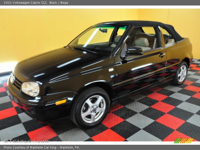 Black / Beige 2001 Volkswagen Cabrio GLS