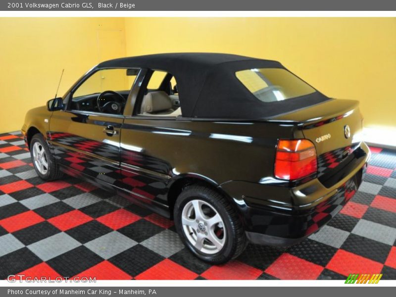 Black / Beige 2001 Volkswagen Cabrio GLS