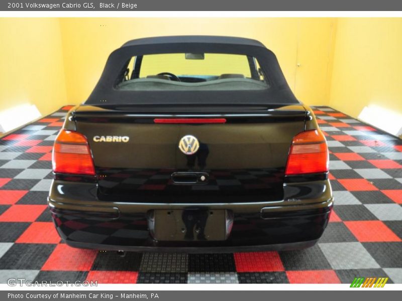 Black / Beige 2001 Volkswagen Cabrio GLS