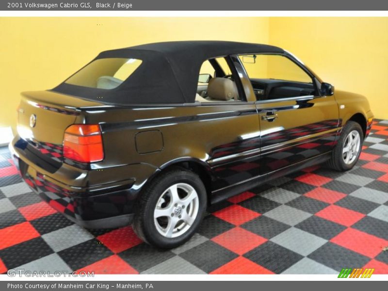 Black / Beige 2001 Volkswagen Cabrio GLS