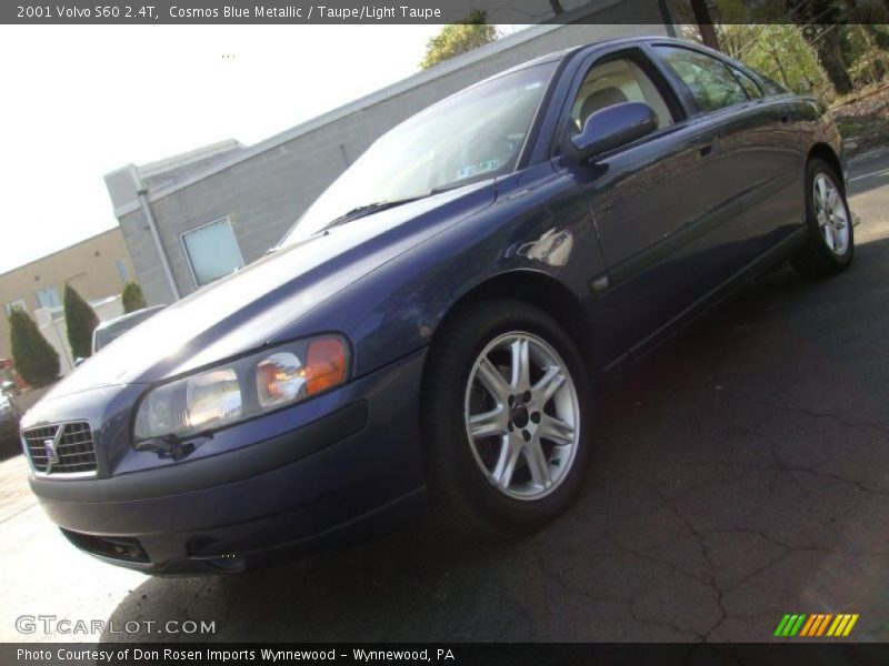 Cosmos Blue Metallic / Taupe/Light Taupe 2001 Volvo S60 2.4T