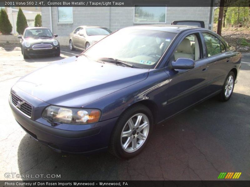 Cosmos Blue Metallic / Taupe/Light Taupe 2001 Volvo S60 2.4T