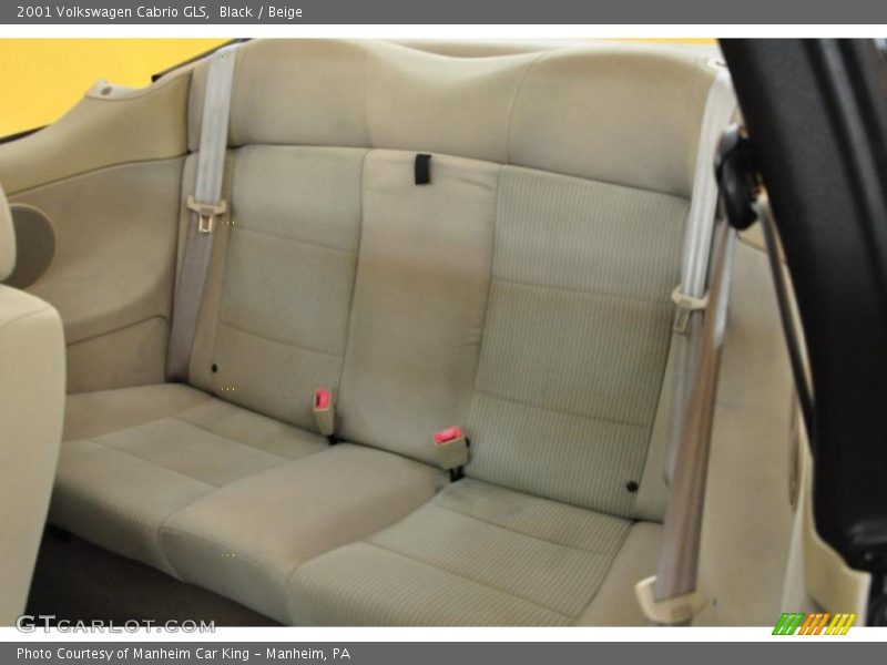 Black / Beige 2001 Volkswagen Cabrio GLS