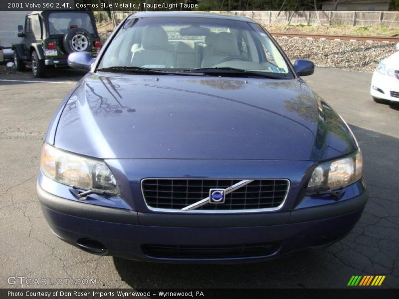Cosmos Blue Metallic / Taupe/Light Taupe 2001 Volvo S60 2.4T