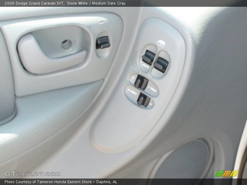 Stone White / Medium Slate Gray 2006 Dodge Grand Caravan SXT