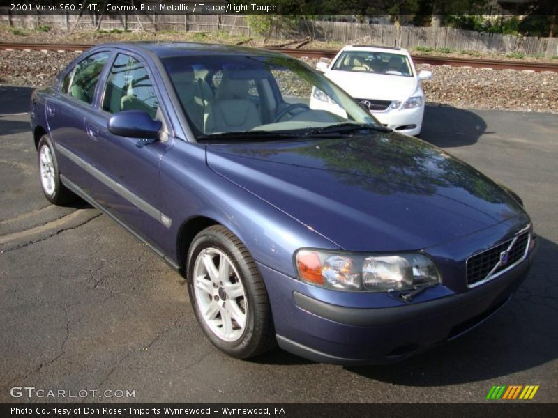 Cosmos Blue Metallic / Taupe/Light Taupe 2001 Volvo S60 2.4T