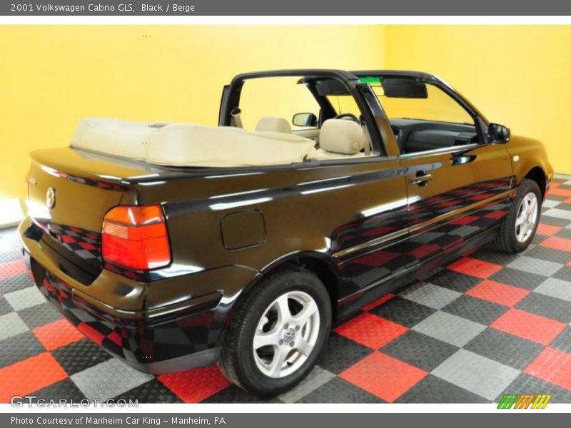 Black / Beige 2001 Volkswagen Cabrio GLS