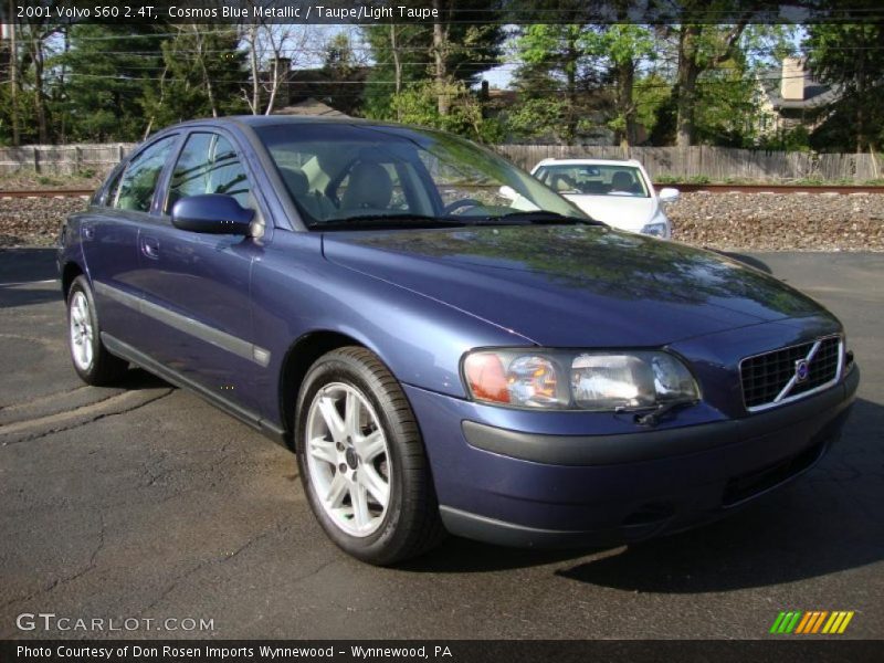 Cosmos Blue Metallic / Taupe/Light Taupe 2001 Volvo S60 2.4T