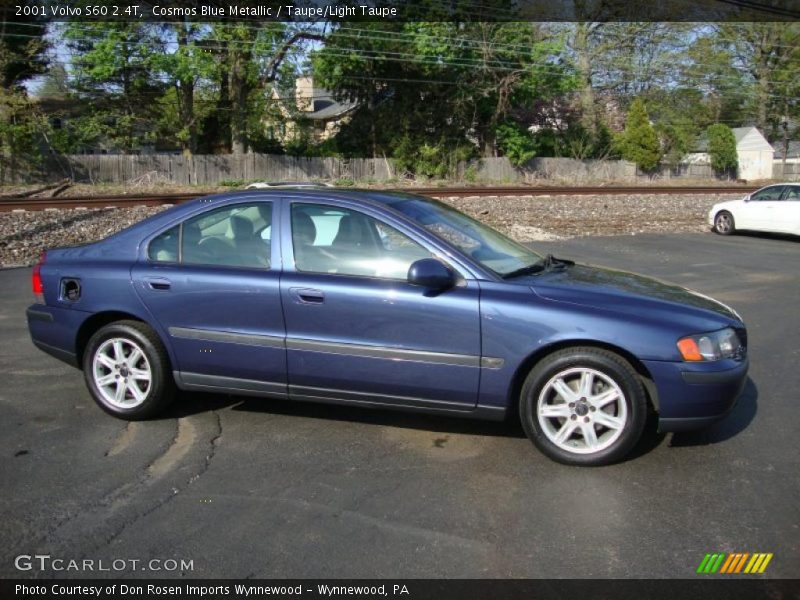 Cosmos Blue Metallic / Taupe/Light Taupe 2001 Volvo S60 2.4T