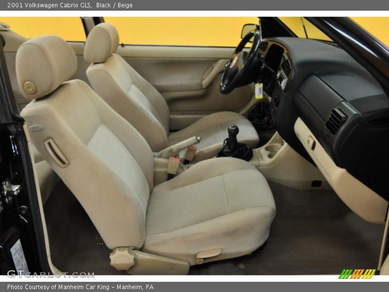 Black / Beige 2001 Volkswagen Cabrio GLS